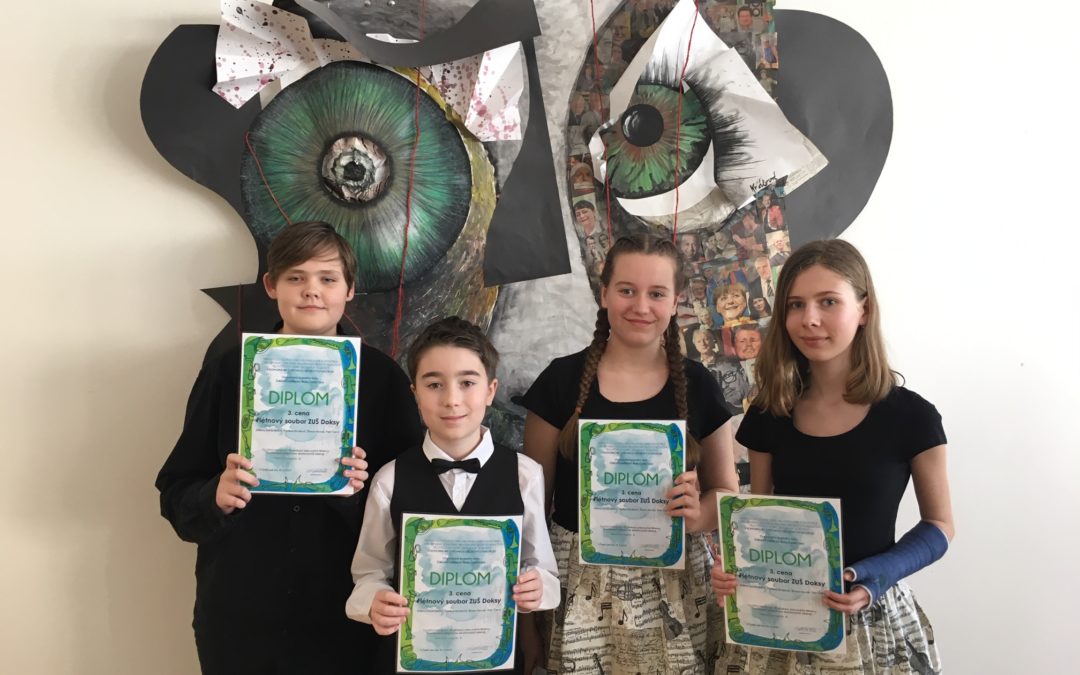 Flétnový soubor se představil v soutěži ZUŠ